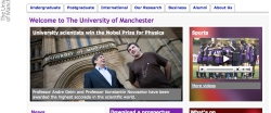 Manchester University Web Development for Automated Content Supply